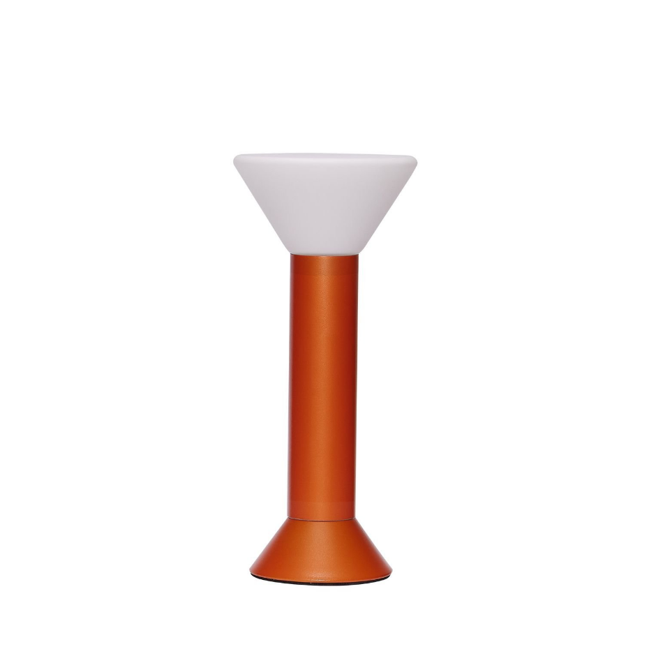 Lampe portable en verre et fer FLASH
