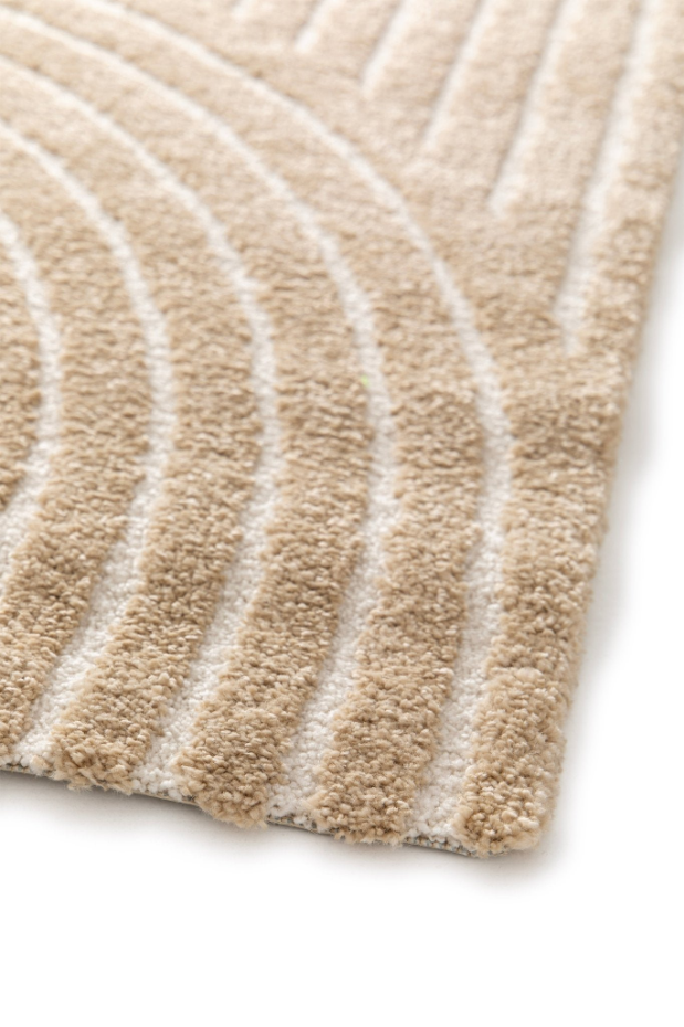 Tapis à relief doux et élégant GROOVE