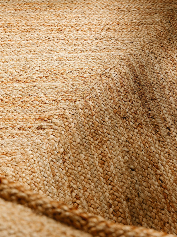 Tapis de jute tissé main JUTTA