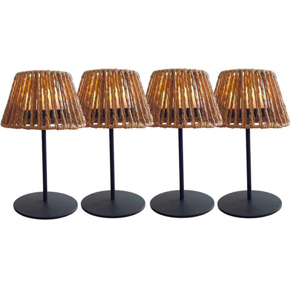 4 Lampes de table TWINS RAFFY H24CM