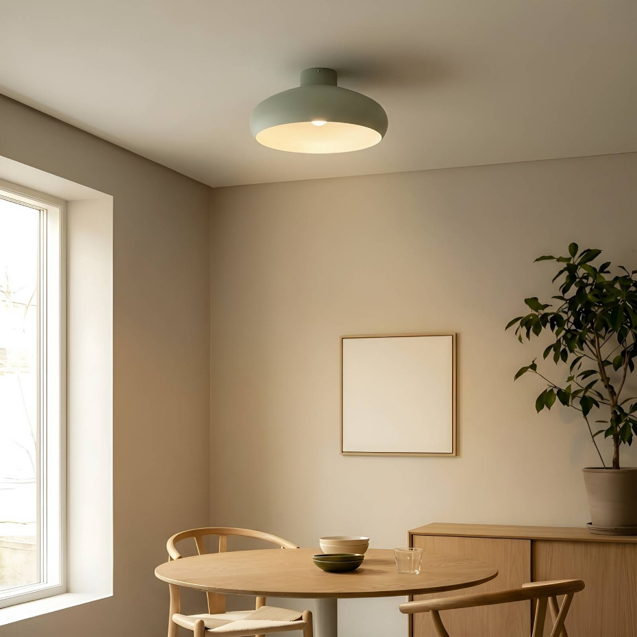Plafonnier en métal moderne, Elover
