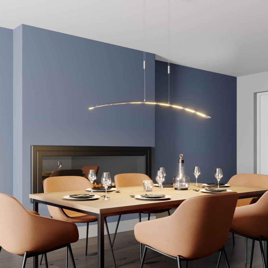 Suspension en verre moderneLED, Manon