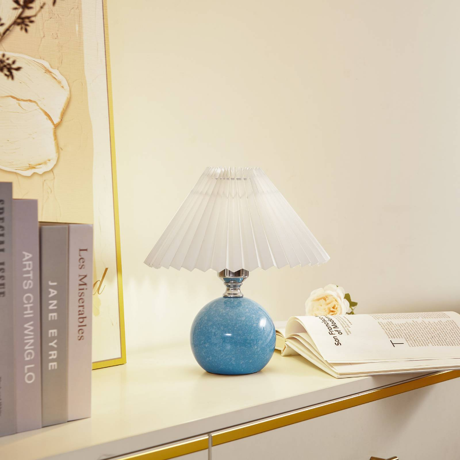 Lampe à poser en céramique scandinave