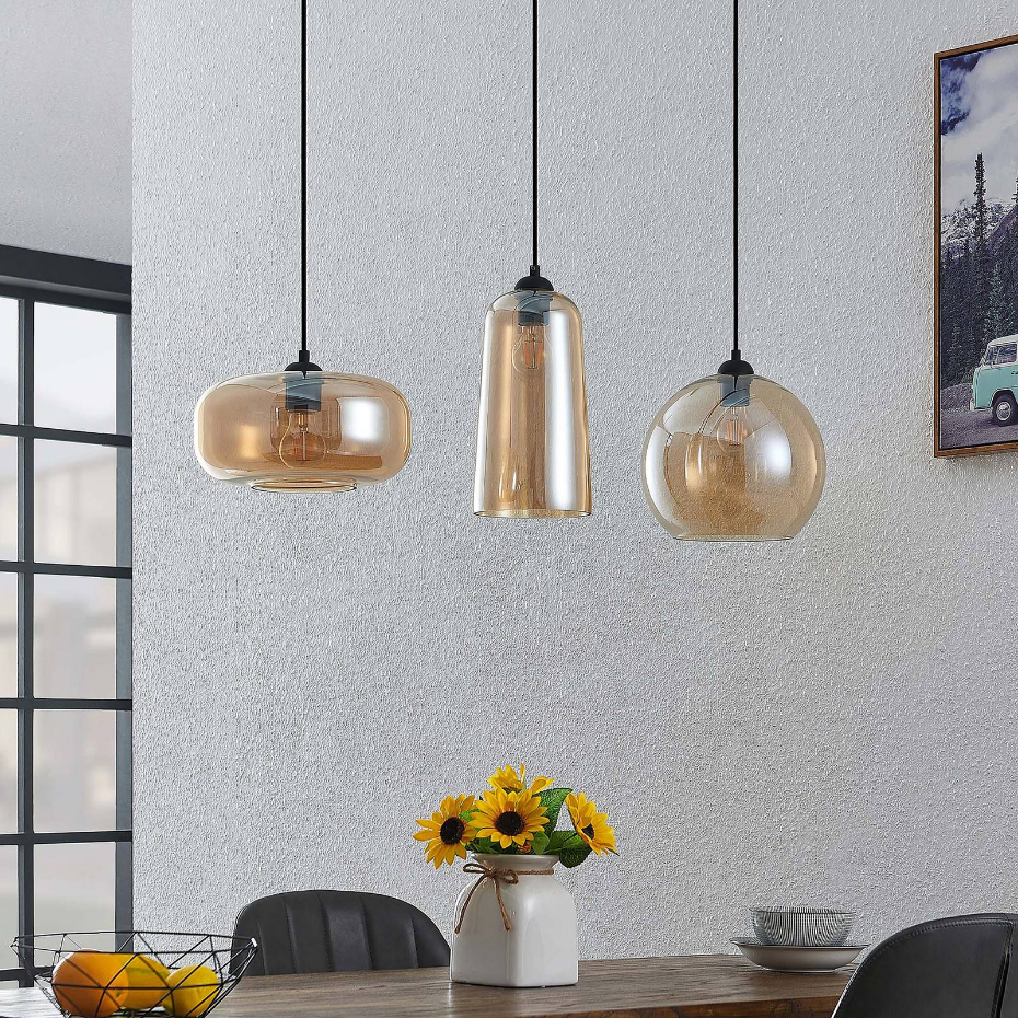 Suspension en verre vintage, Wilja