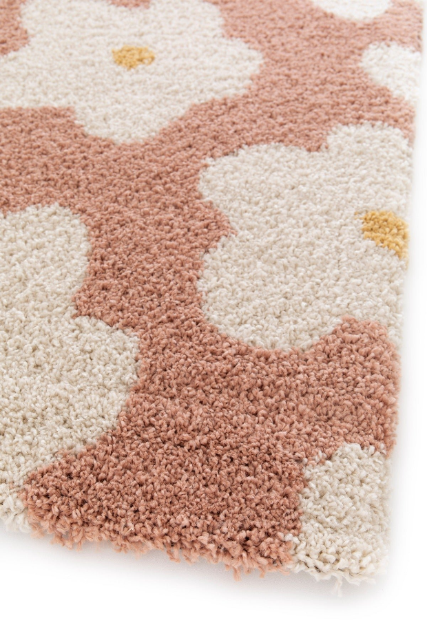 Tapis enfant épais et confortable FLEURS