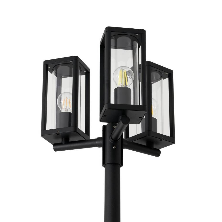 Lampadaire extérieur en aluminium, Siveta