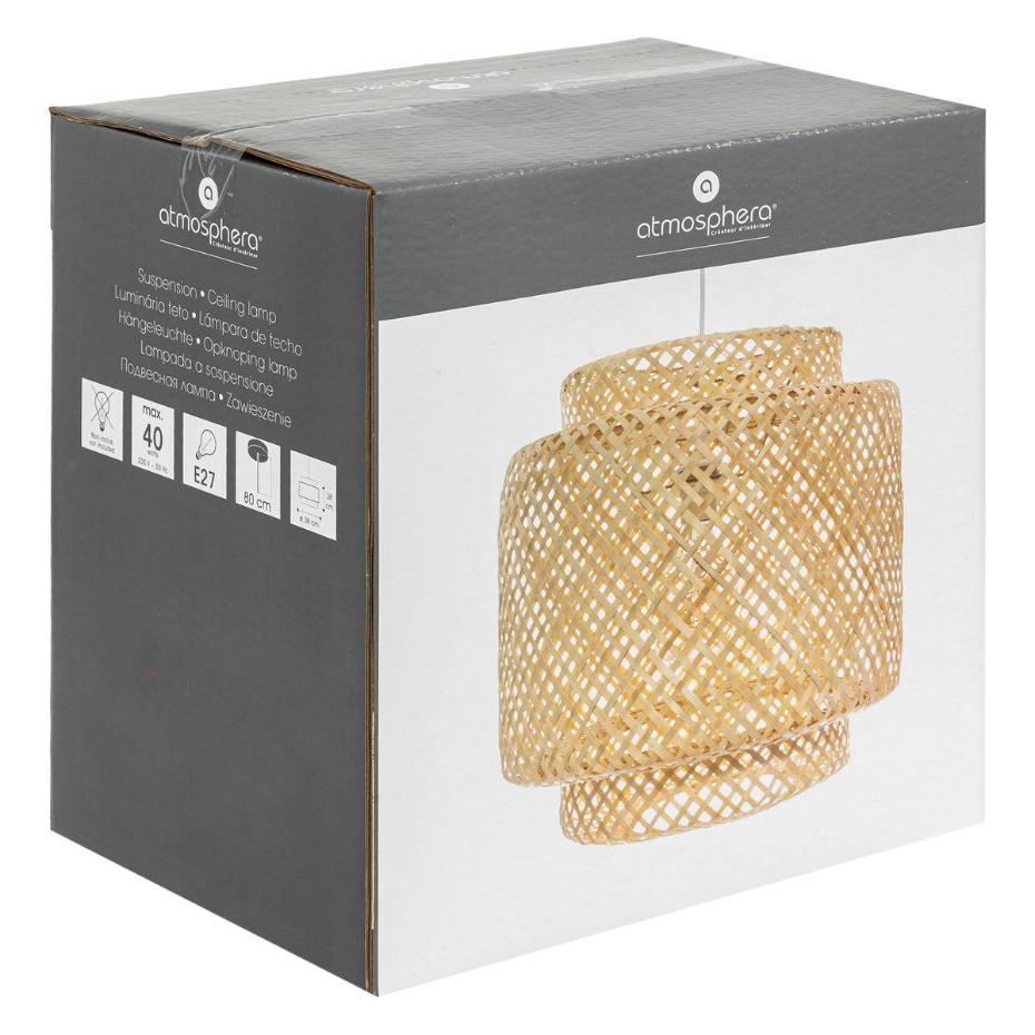 Suspension bambou tressé LIBY