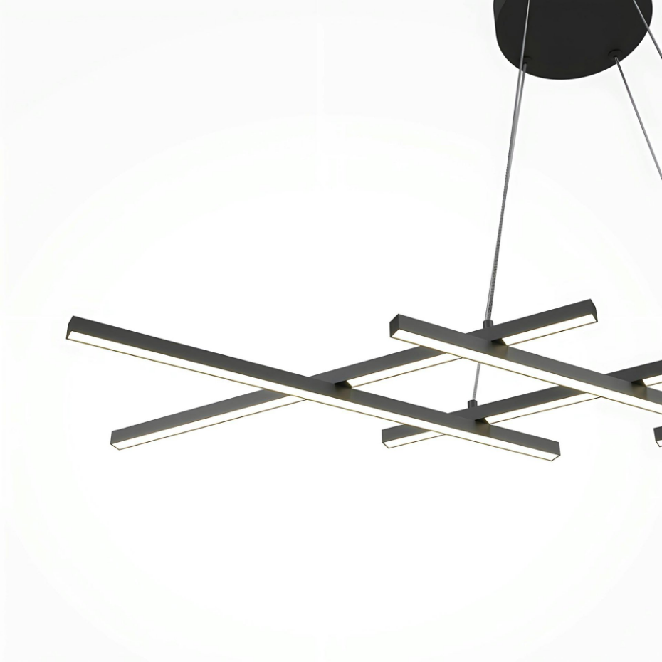 Lustre moderne à LED en métal SALEM