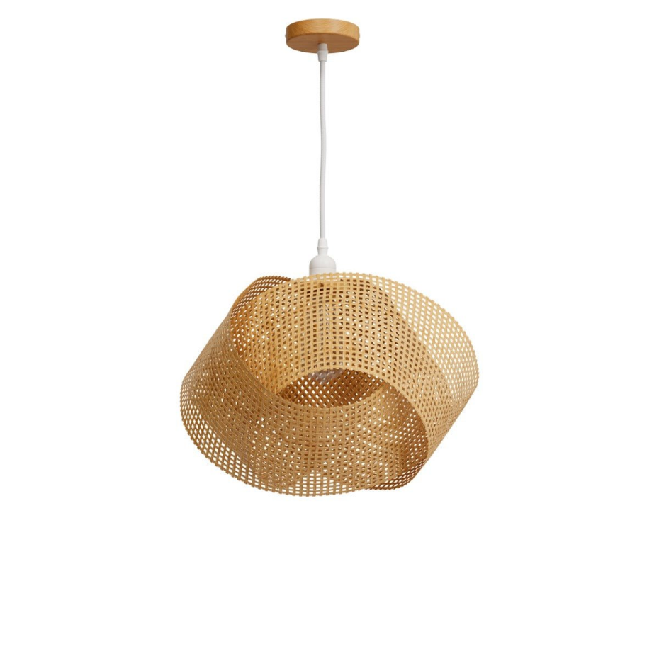 Suspension en bambou et métal D40 cm - ORTA