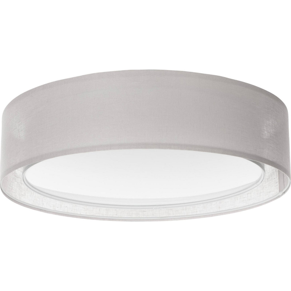 Plafonnier rond en tissu double couche Puro
