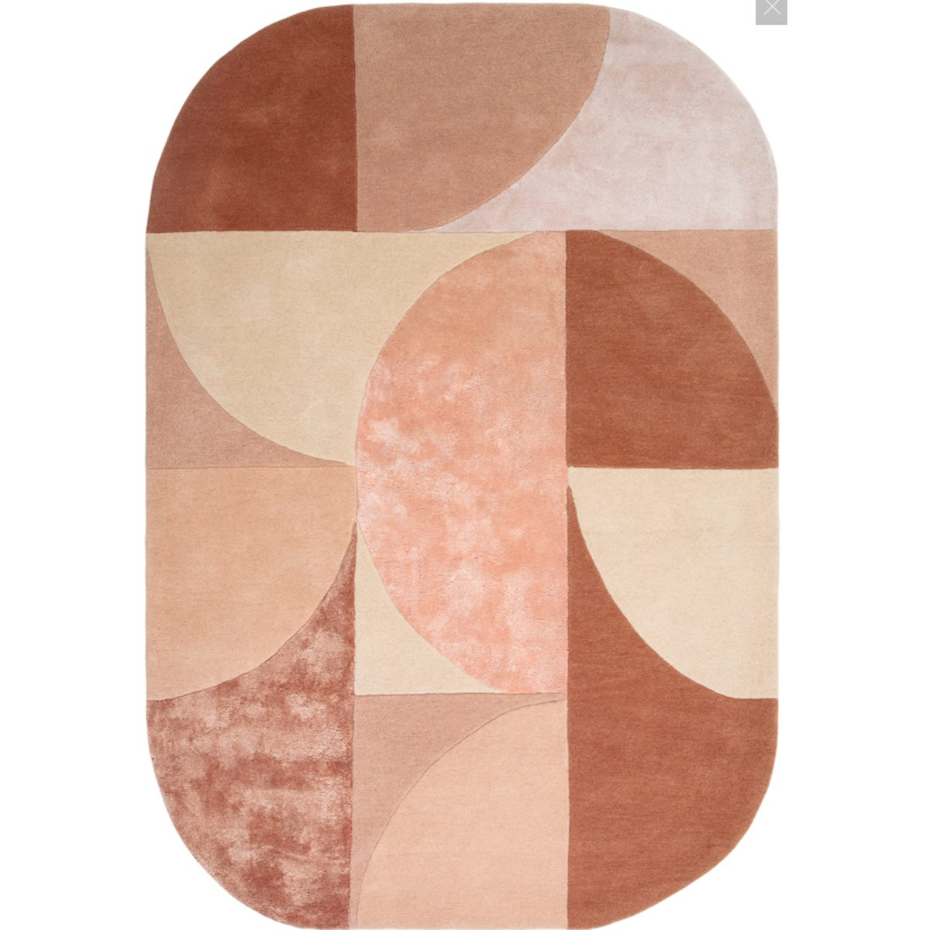 Tapis salon et chambre moderne en laine LAVO