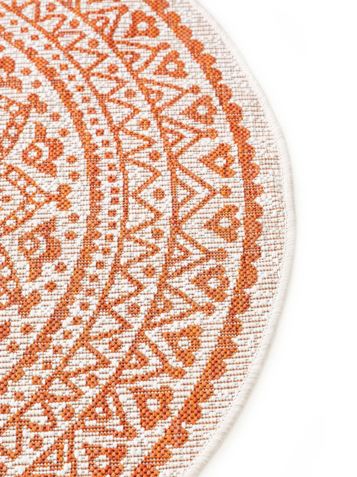 Tapis d'extérieur & intérieur rond CLEO
