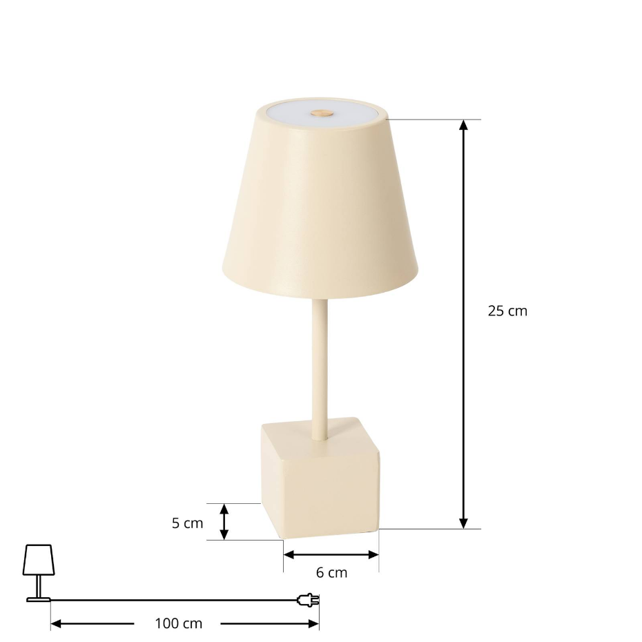 Luminaire de terrasse en métal moderneLED