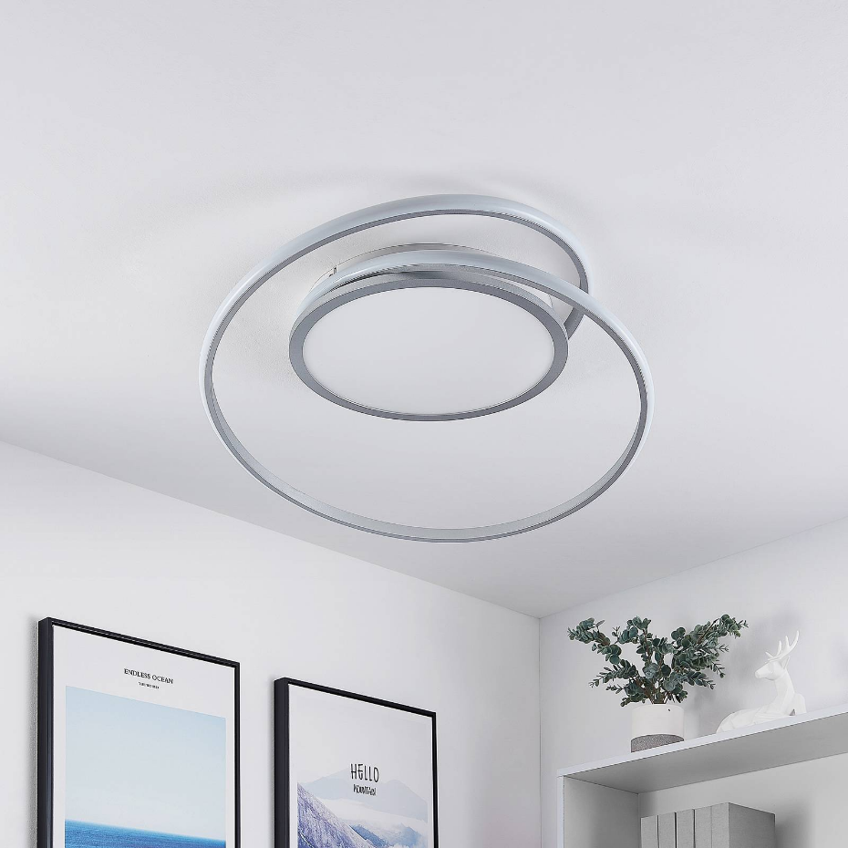 Plafonnier en métal moderneLED, Noud