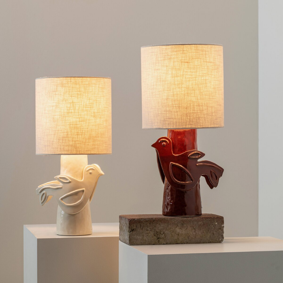 Lampe De Table - Lighting - Paloma - Blanc