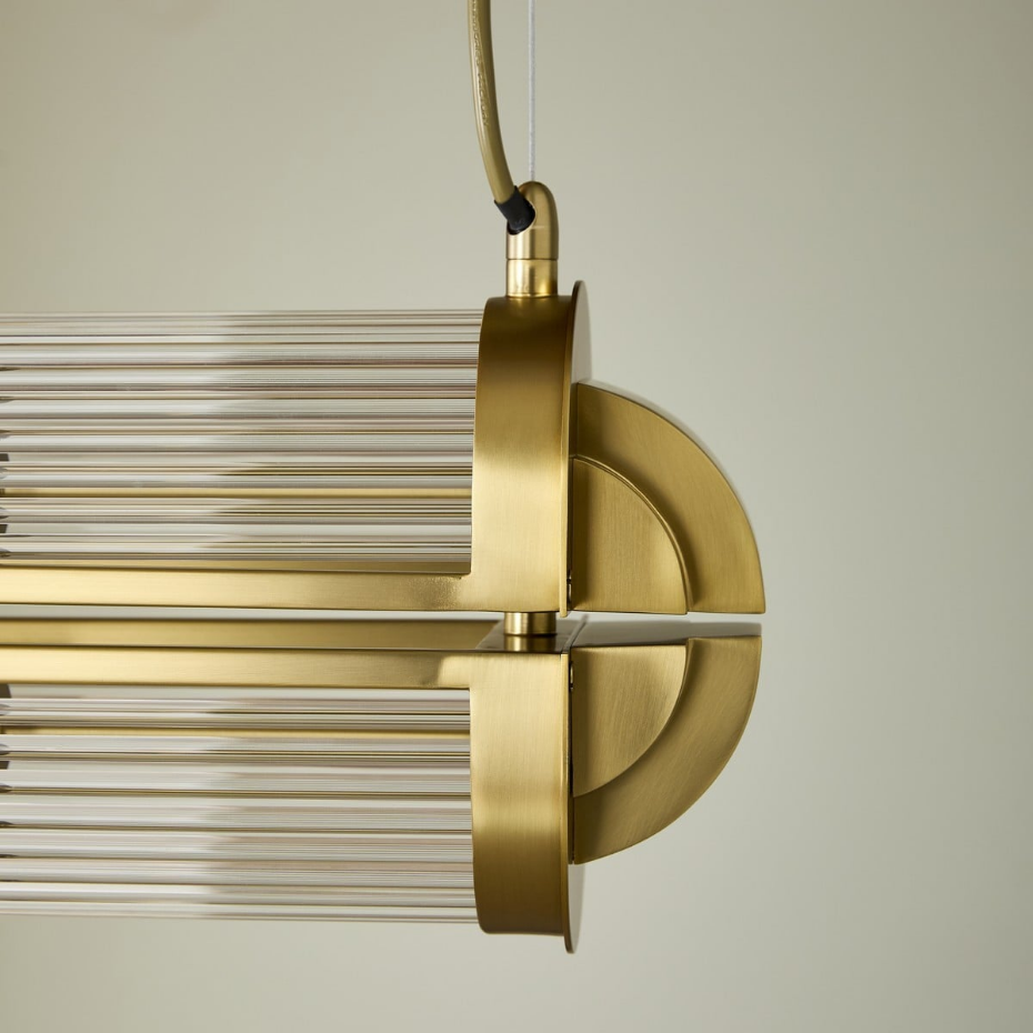 Lustre en verre et métal GRAND REX