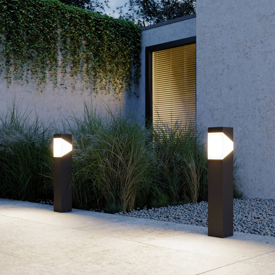 Luminaire extérieur en aluminium moderne