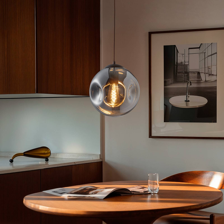 Suspension en verre design, Valentina