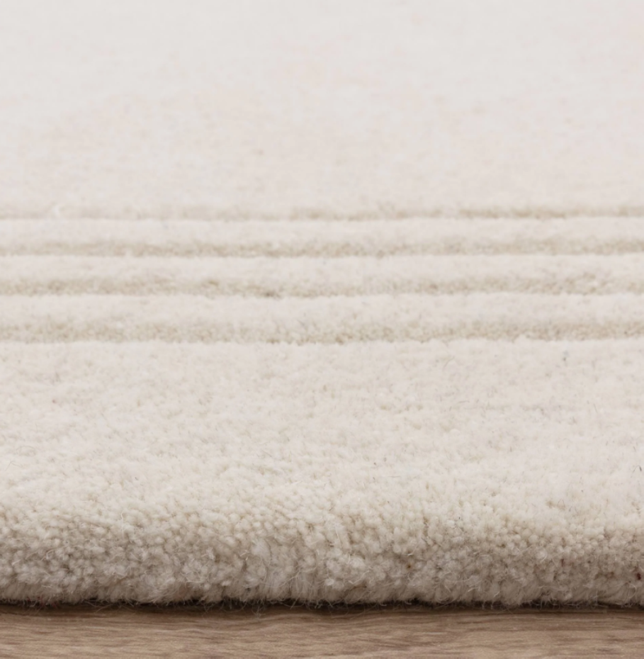 Tapis moderne pure laine salon et chambre LORO