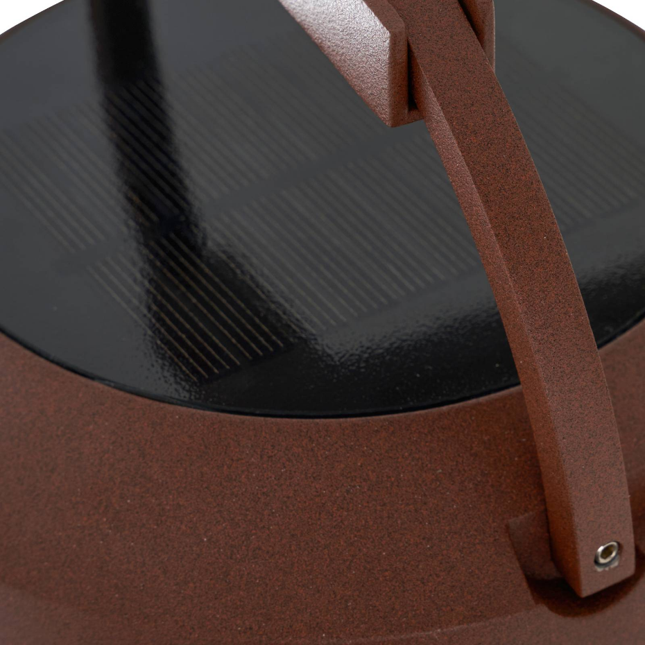 Lampe solaire extérieure en aluminiumLED