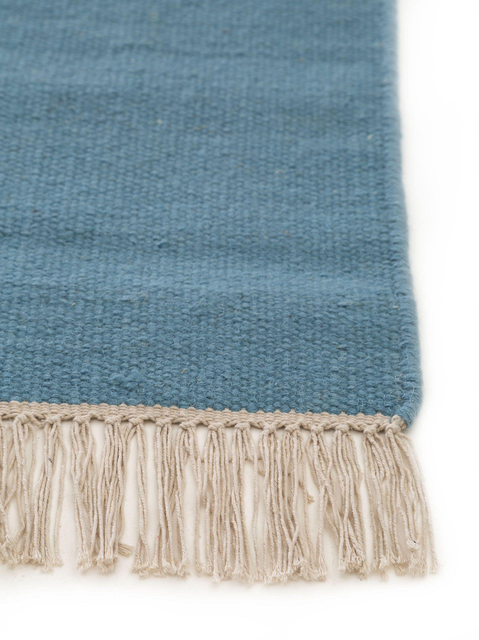 Tapis de couloir en laine tissé main LIV
