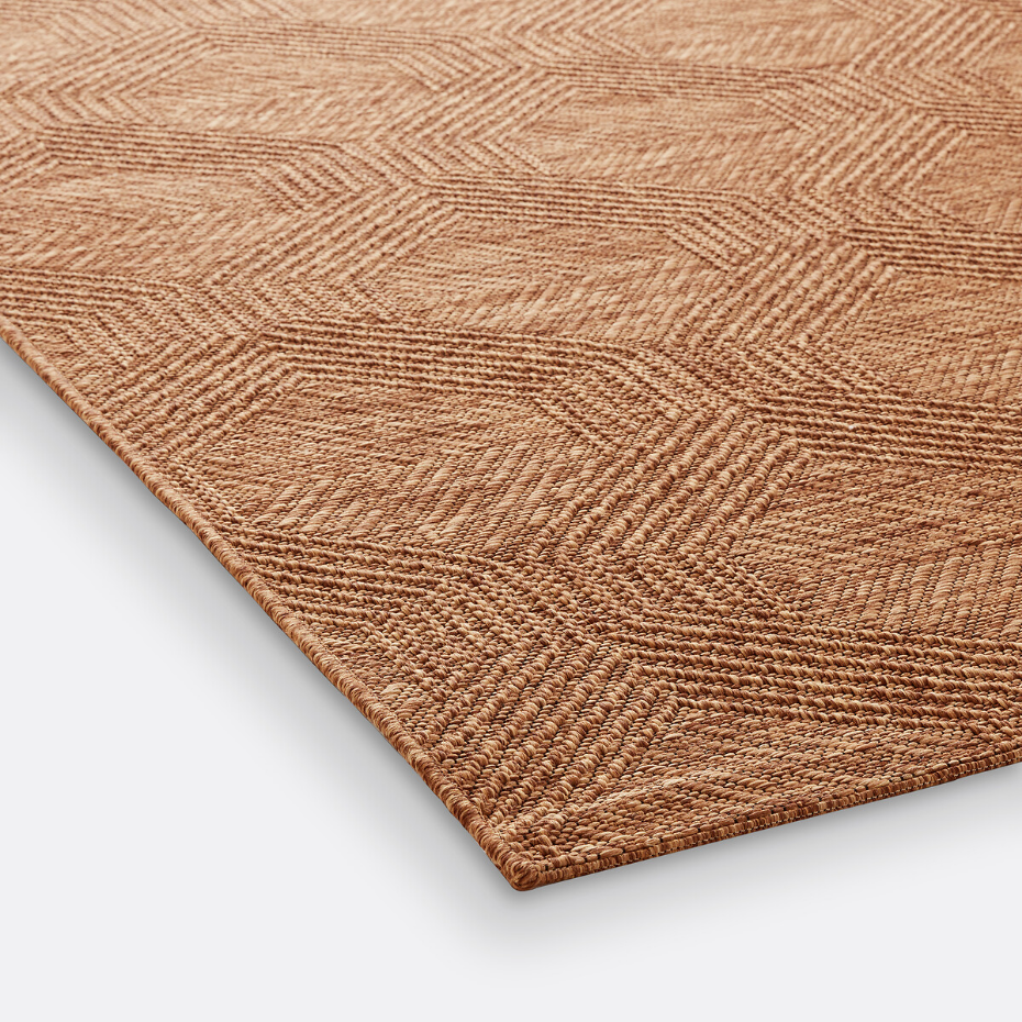 Tapis effet jute, intérieur et extérieur, EVITA