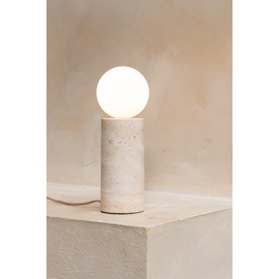 Lampe À Poser Travertin TIVOLI