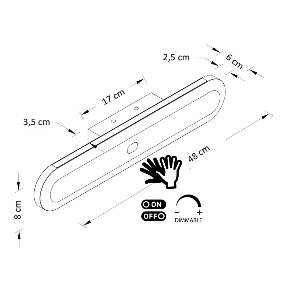 Applique à détecteur de mouvement - AIKA