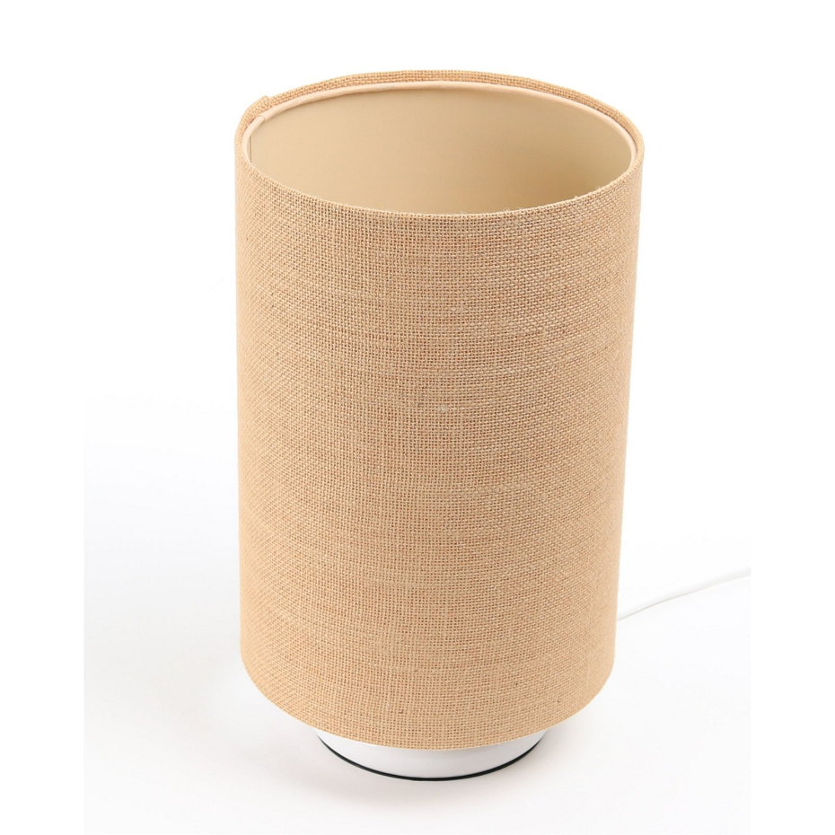 Lampe de chevet en jute style boho