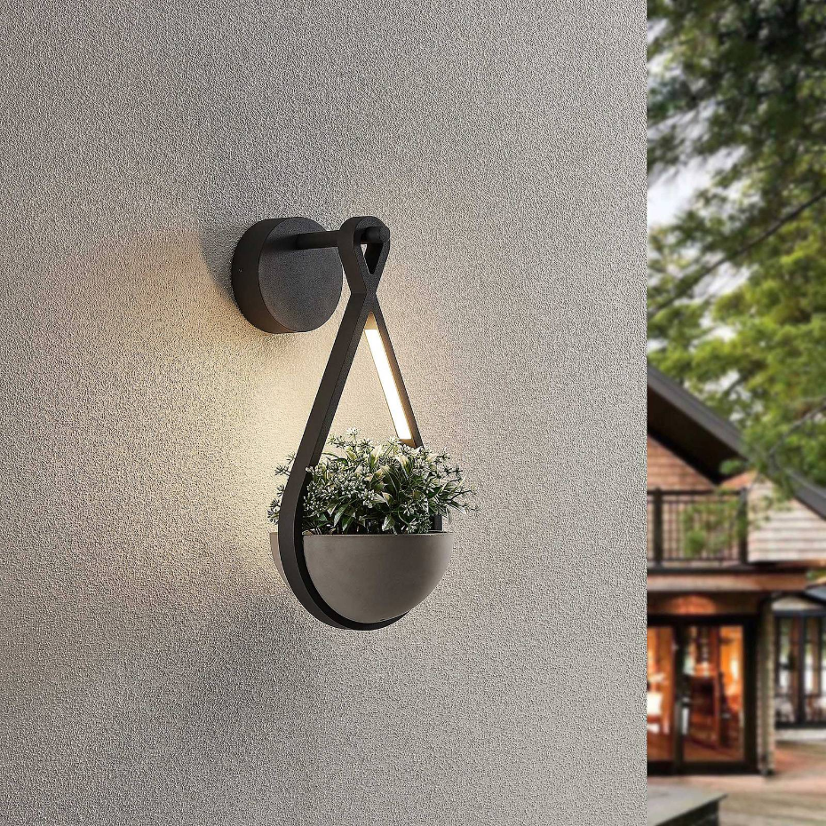 Applique extérieure en aluminium moderneLED