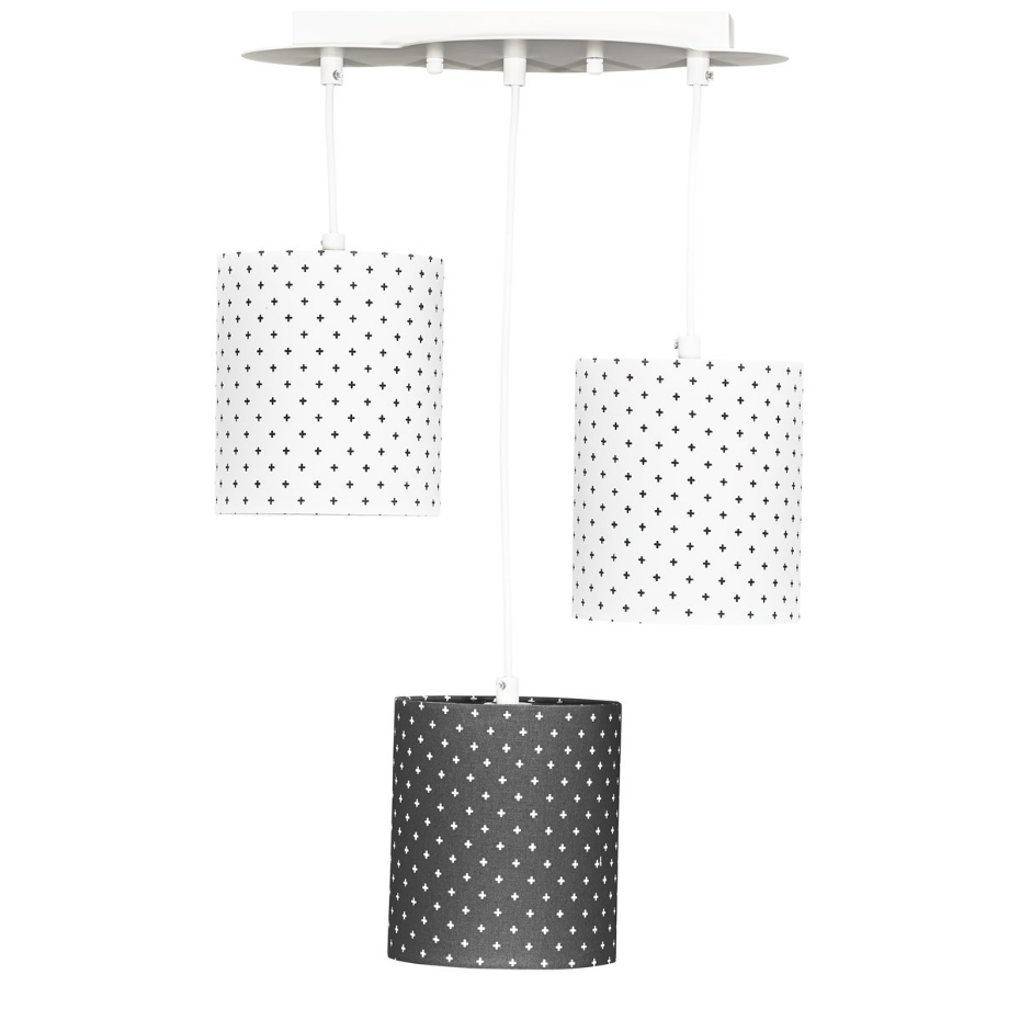 Suspension lumineuse en coton