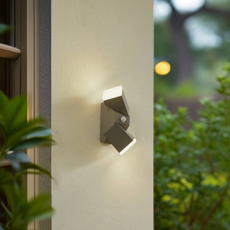 Applique extérieure en aluminium moderneLED