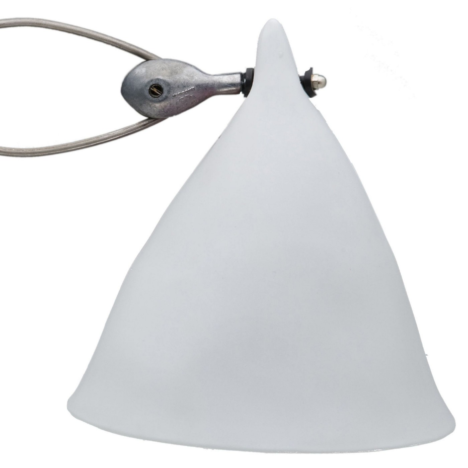 Lampe à pincer en porcelaine Cornette