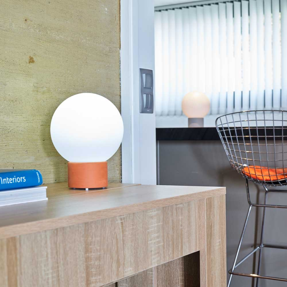 Lampe de table touch béton LED TERRA