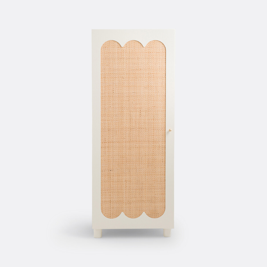 Armoire penderie, 1 porte, Ptilu