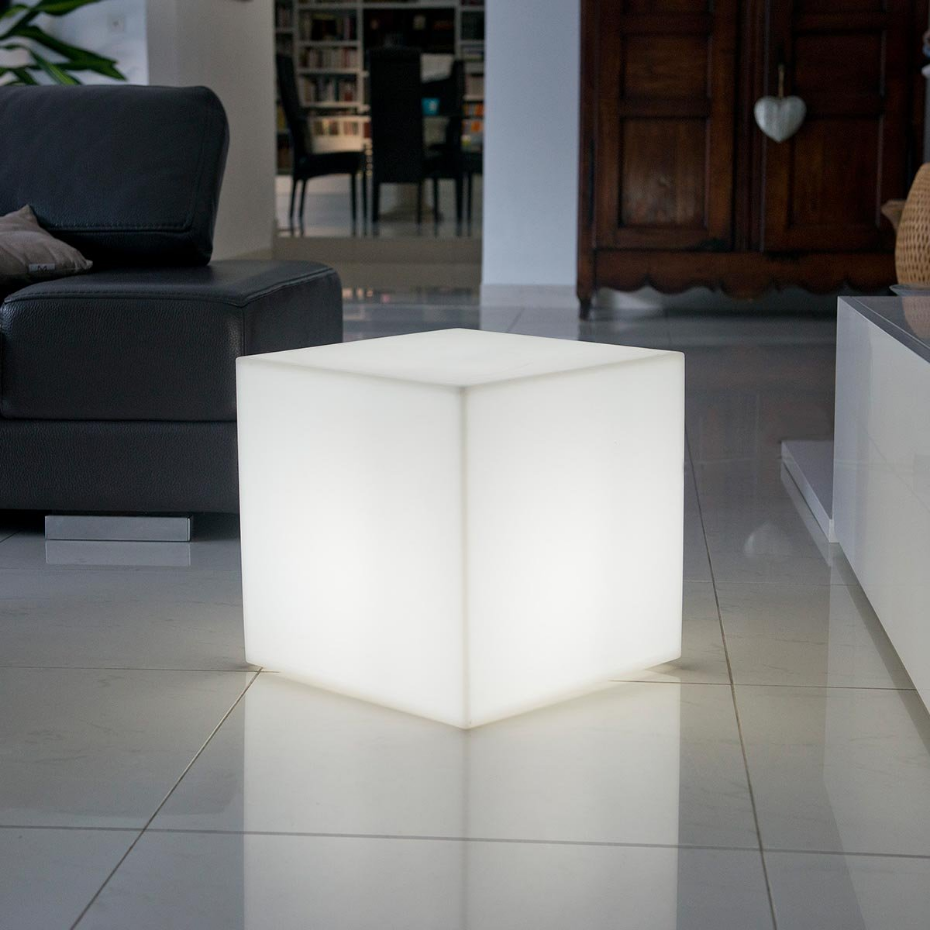 Cube lumineux filaire CARRY 40cm