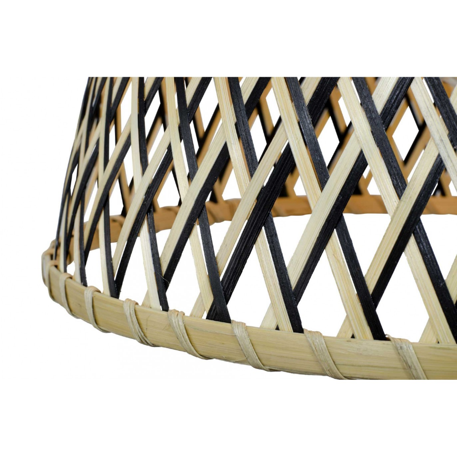 Suspension en bambou bicolore, LINELLE