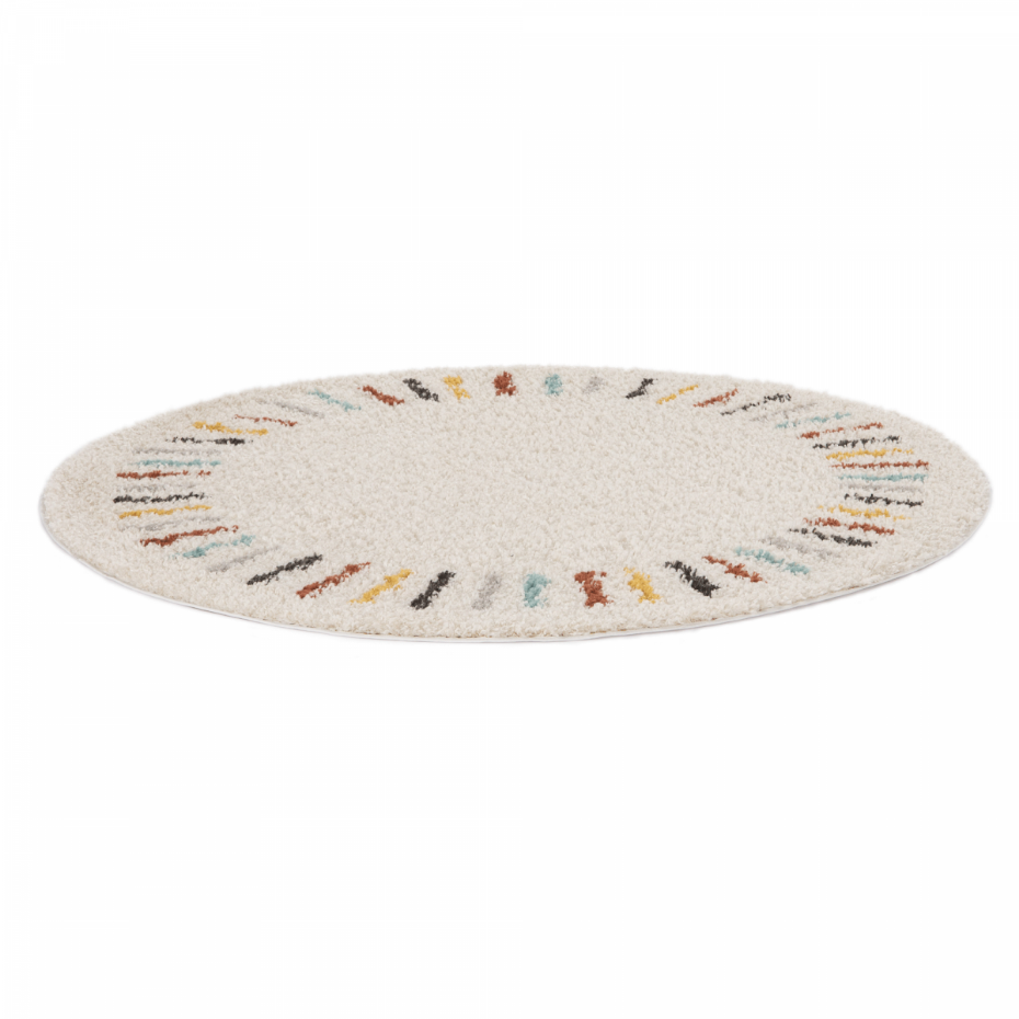 Tapis salon RADI 3 en polypropylène doux et soyeux