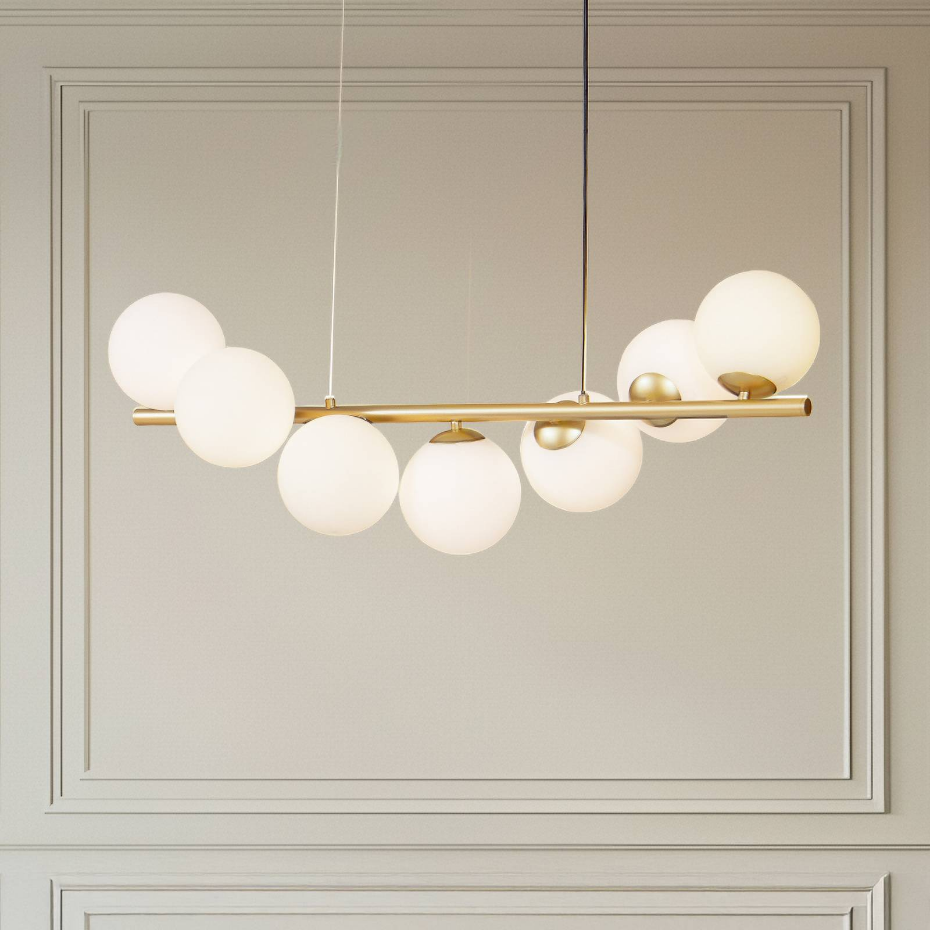 Suspension en verre design, Isandro