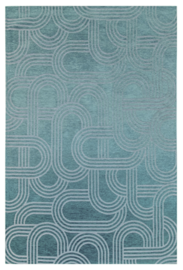 Tapis salon et chambre moderne tissé plat FEVER