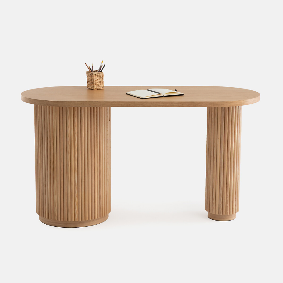 Bureau forme organique, 1 porte, Genna 