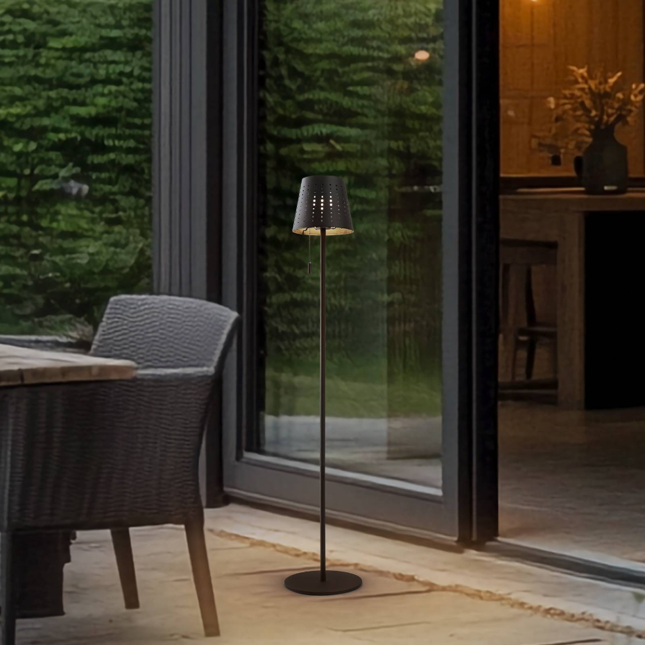 Lampe solaire en métalLED, Hilario