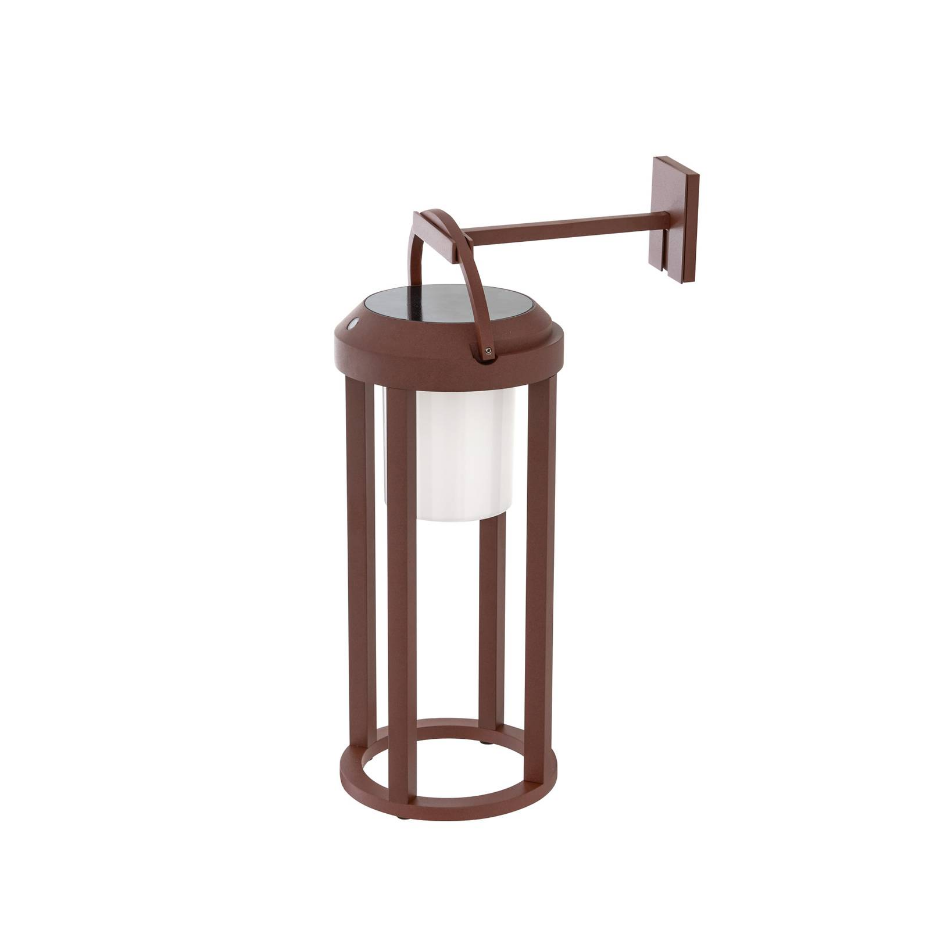 Lampe solaire extérieure en aluminiumLED