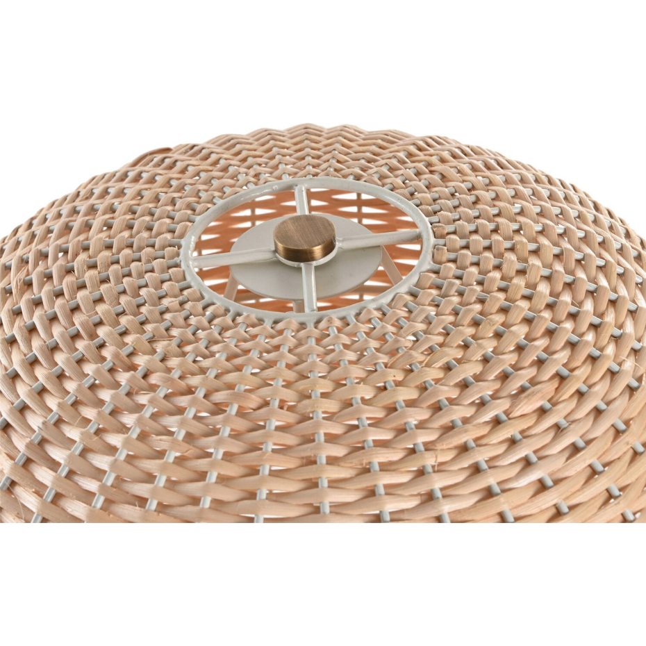 Lampe de table en rotin rond Tropical