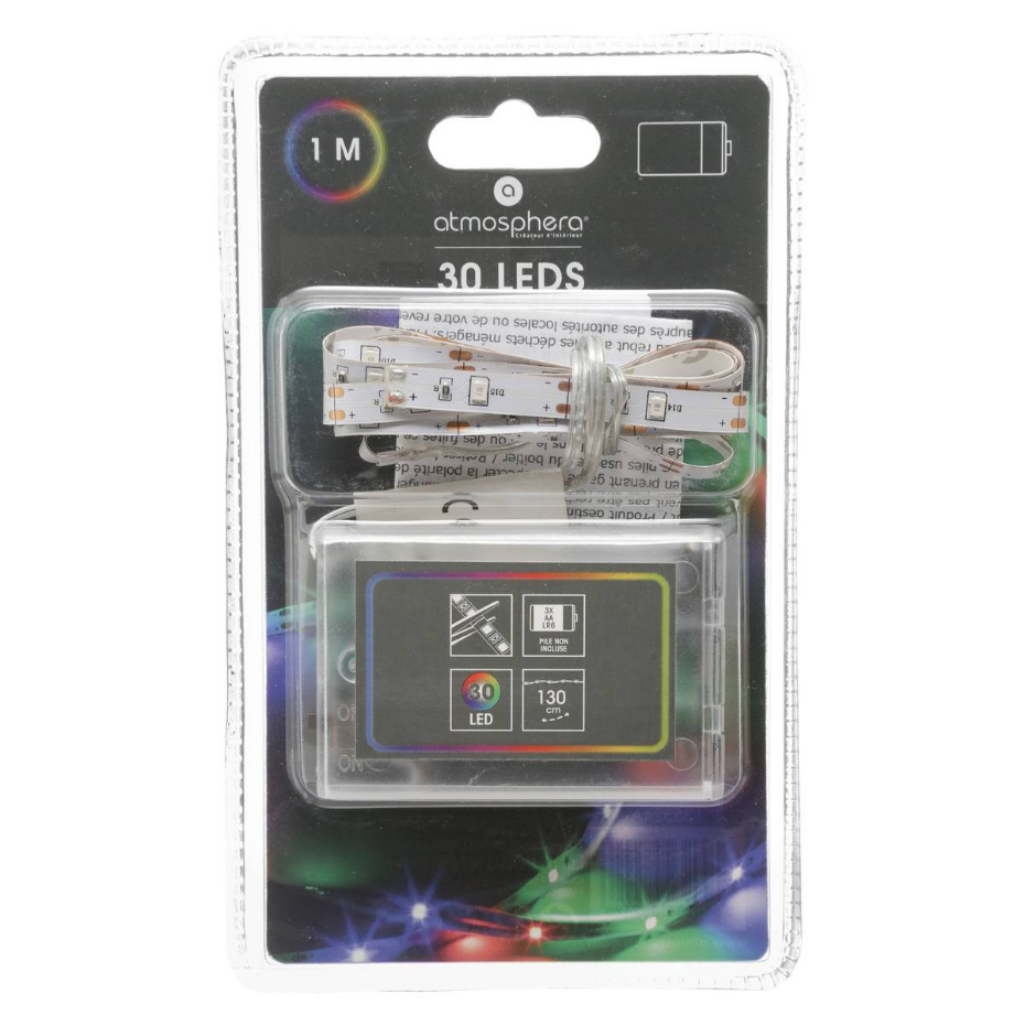 Ruban LED à pile