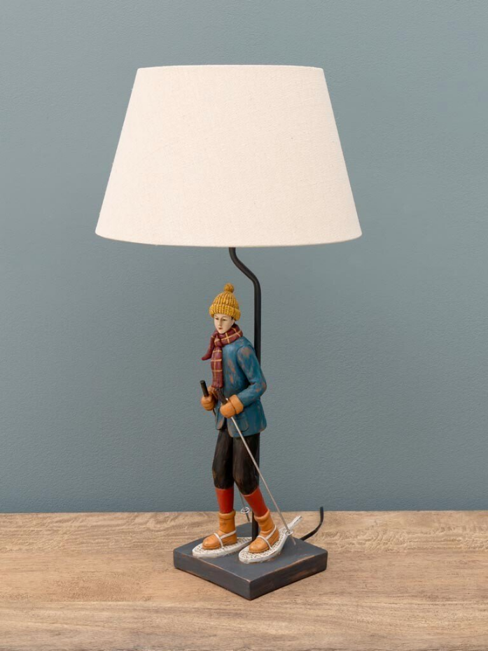 Lampe à poser en résine RANDONNEUR