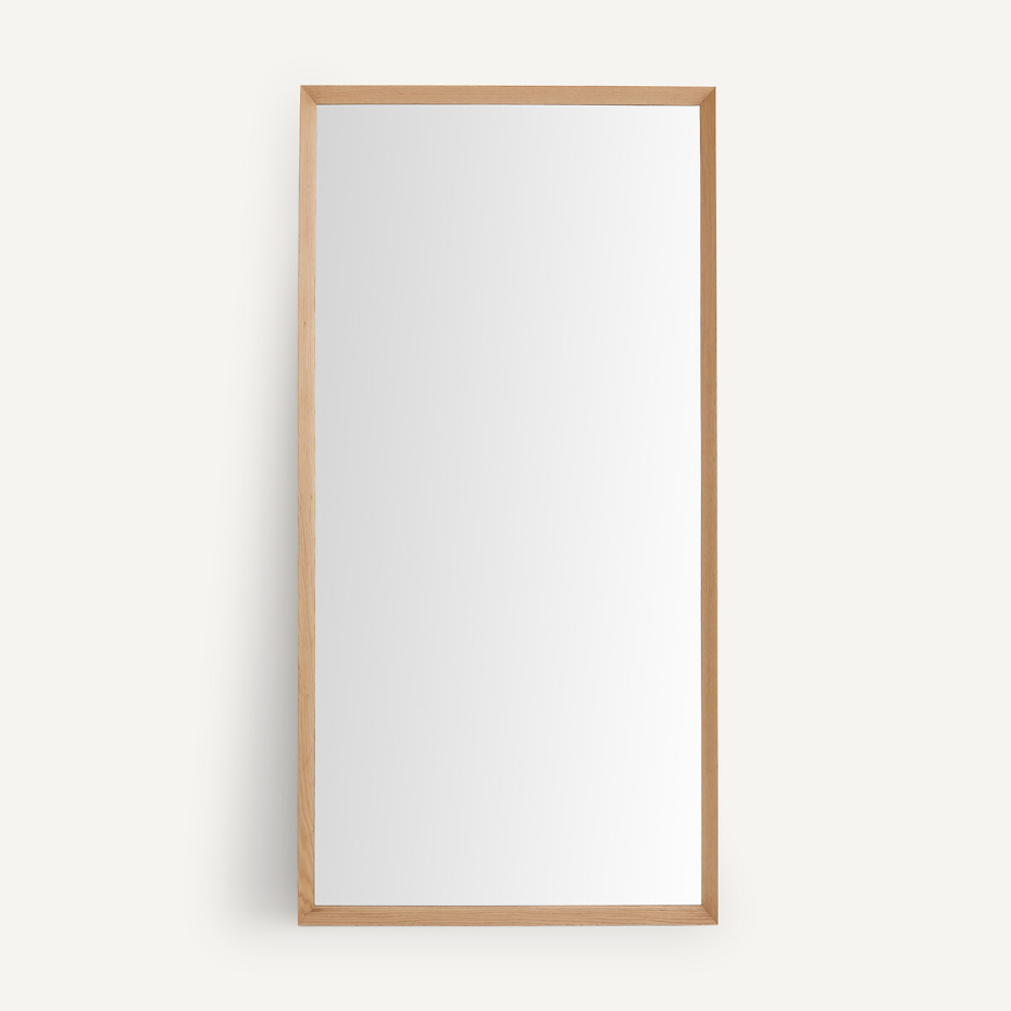 Miroir XXL chêne massif H200 cm, Andromède