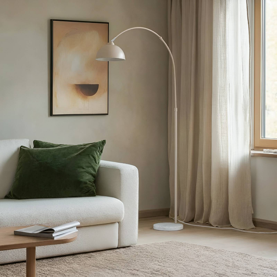 Lampadaire en métal moderne, Tonka