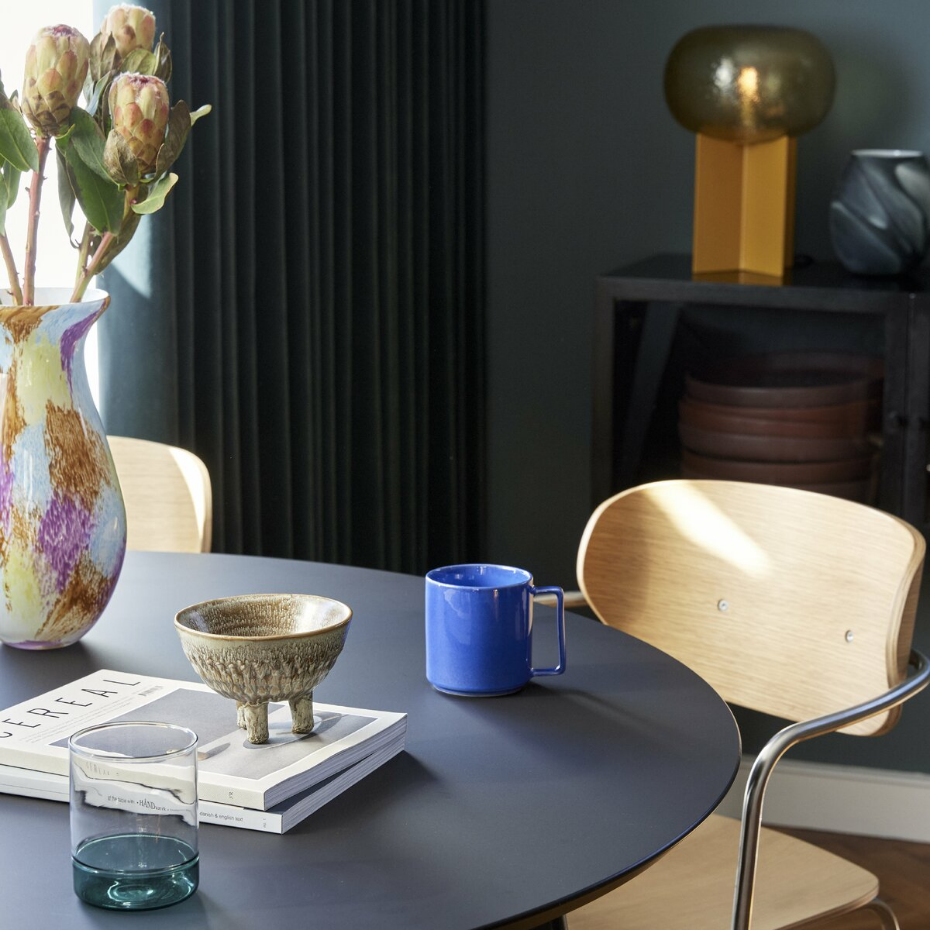 Lampe de table métal verre  Podium