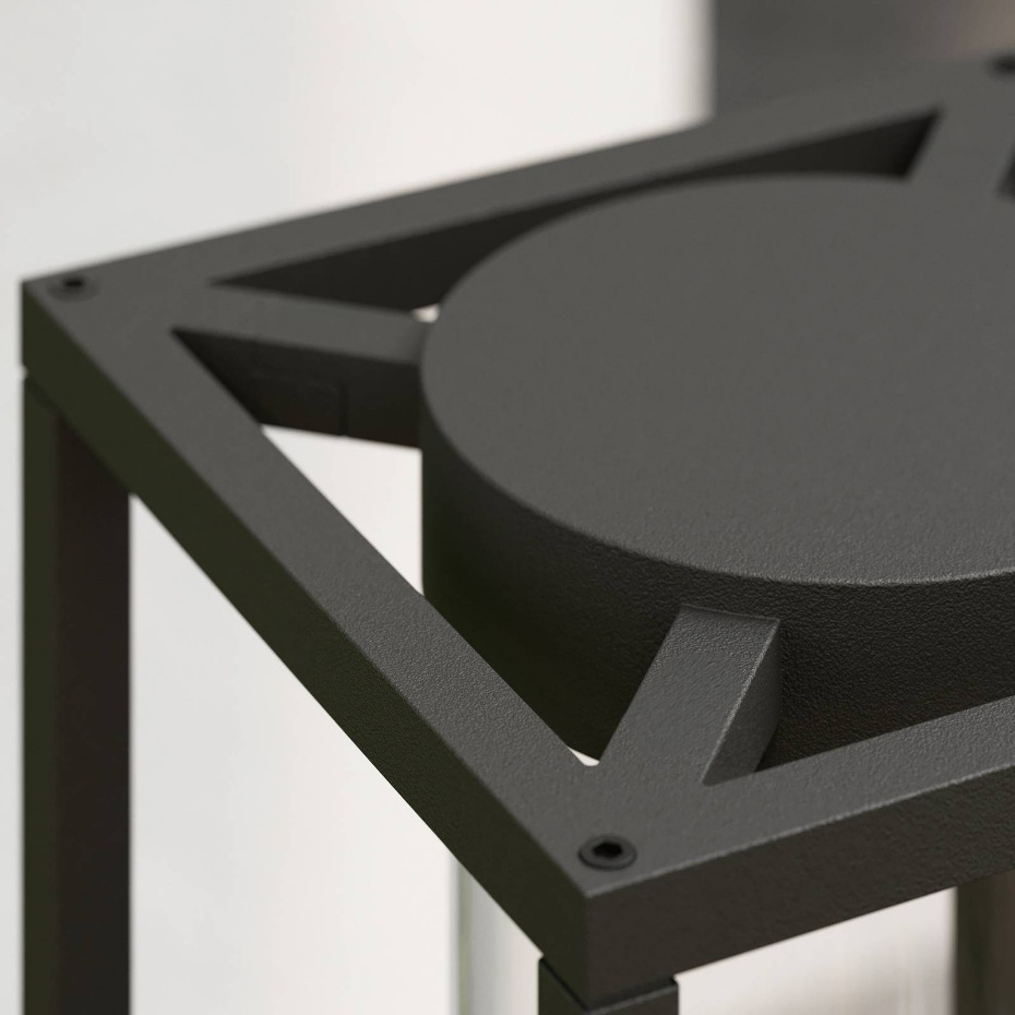 Luminaire extérieur en aluminium moderne
